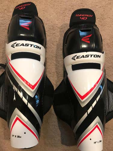Easton Synergy 40 14” Shin Guards