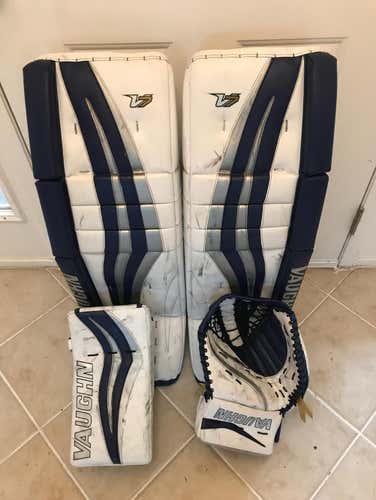 Vaughn V7 Pads (35+2) and Blocker w/ Epic 8800 Glove