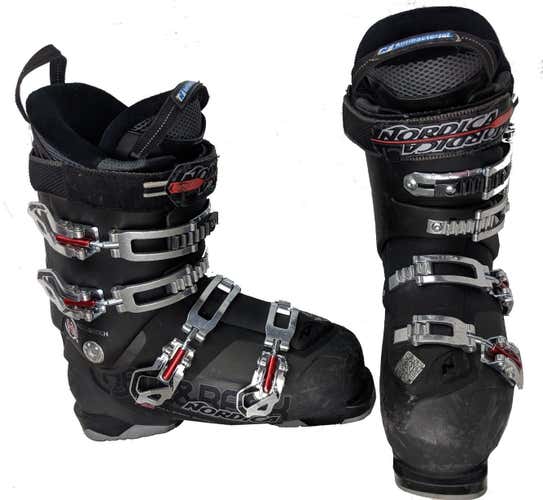 Nordica Hell & Back H3R Ski Boots - Mondo 27.5 Gray/Blk/Red - USED
