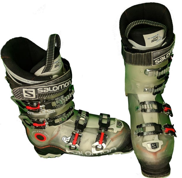 Salomon X-Pro Energyzer R90 Ski Boots - Mondo 29.5 Blk/Gray/Red - USED