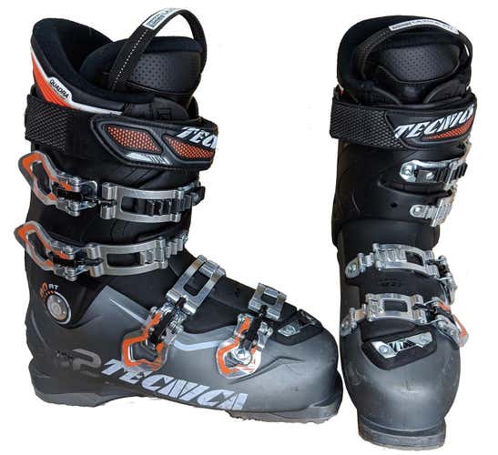 Tecnica Ten.2 RT 80 Ski Boots - Mondo 30.5 Gray/Blk/Orange - USED