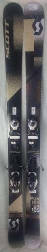 2017-18 Scott Punisher 105 Skis 175cm w/SPX12 Dual WTR Bindings - USED - Value