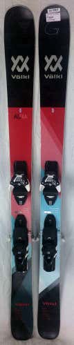 2017-18 Volkl Aura Womens 156 cm Skis with Warden 13 Bindings - USED - Gold