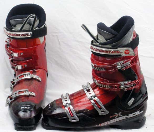 Rossignol Exalt X Ski Boots Mondo 29.5 Mens 11.5 Red/Gray/Black- USED -