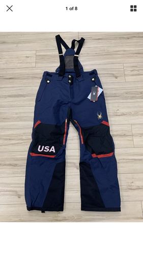 NEW 2018 Olympic Spyder US Ski Team XL Pants Men’s