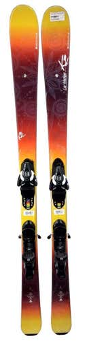 K2 Luv Machine 74 Ti Skis 153cm with Z10 Bindings USED STANDARD