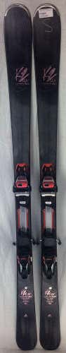 2017-18 K2 Luv Machine 74 Ti 160cm Skis with ERC 11 Bindings -USED- Standard