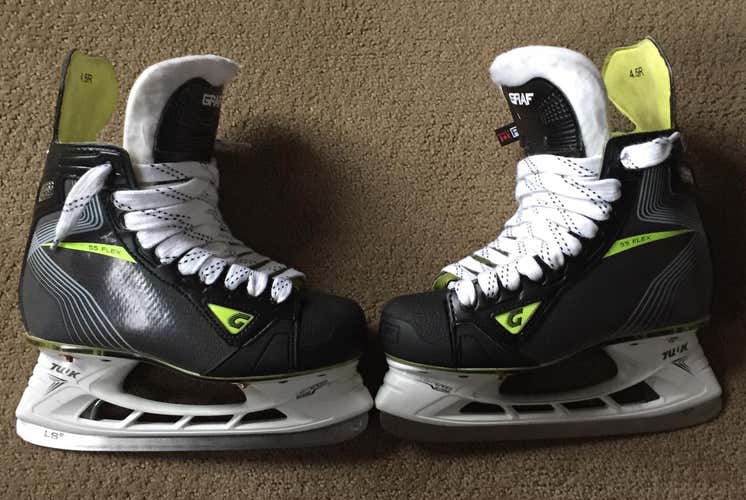 New Graf Skates Junior Size 4.5