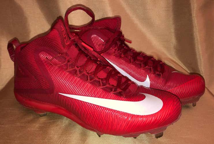 Nike Mike Trout Metal Cleats Men’s 11 Red