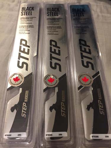 Step BlackSteel Runners/Blades For Bauer Lightspeed Edge Holders Size 280 - Brand New