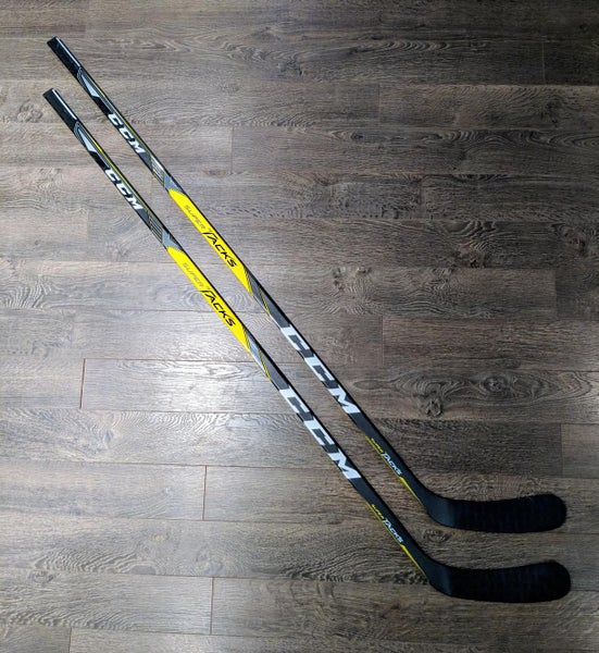 2 PACK New LH PRO STOCK CCM Super Tacks RADULOV 85 Flex Custom Heel