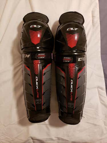 New 15" CCM Quicklite QLT Shin Guards