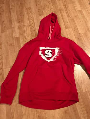 Red NC State Hoodie