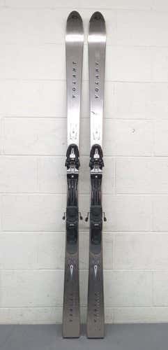 Volant Vertex 169cm Superkarve Steel Capped Skis w/Marker M5.2 Bindings GREAT