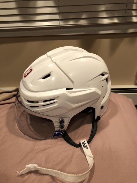 Bauer Pro Stock Helmet (white) (Pro Stock With Oakley Visor)