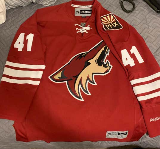 Arizona Coyotes Jersey Mike Smith Size XL