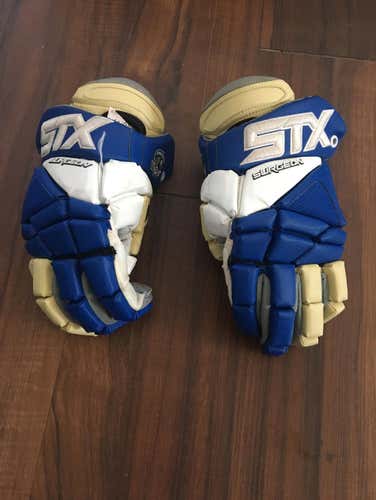Charlotte Hounds STX Surgeon Lacrosse Gloves