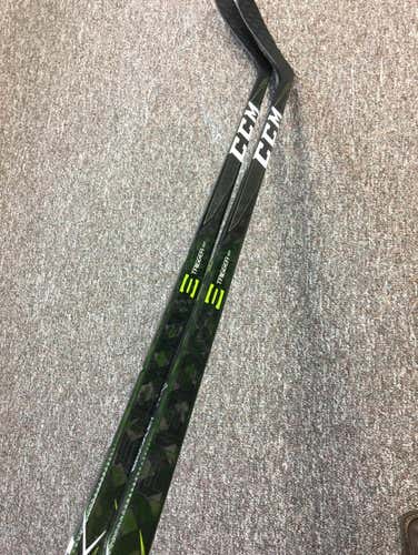 2 For 210.00  Brand New Prostock CCM Ribcor Trigger ASY Nipple Grip 85 Flex Left Handed P28 Toe