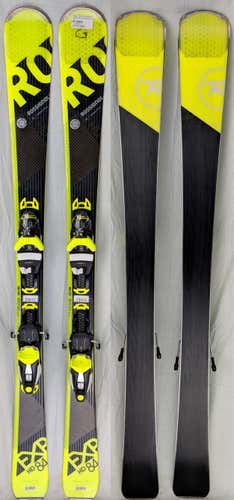 2017-18 Rossignol Experience 84 HD Skis w/Look NX12 Bindings - Black/Yellow/Silver - USED - Gold