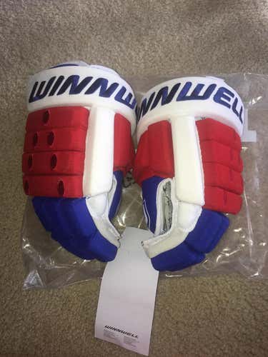 NWT! Winnwell Classic 4 Roll 13” NY Rangers Colors