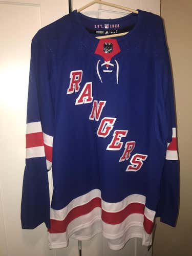 New AUTHENTIC 2018 adidas NHL New York RANGERS Jersey On Ice NY