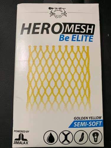Brand New East Coast Dyes Hero Mesh - Golden Yellow