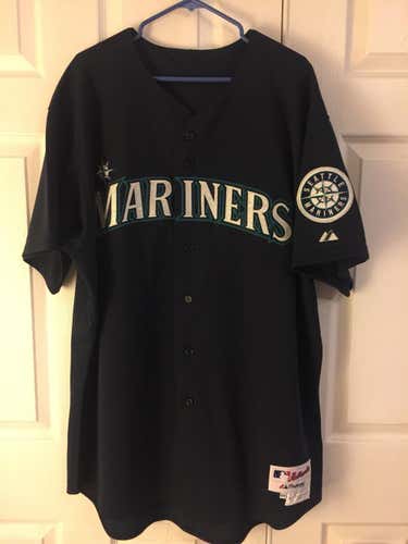 Majestic Game Seattle Mariners BLANK MLB 2009 Jersey SZ 54 Brand New!! *No Trades*