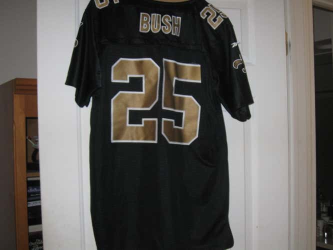 NO SAINTS REGGIE BUSH YOUTH AUTHENTIC HOME JERSEY( 18/20EMBRIODED!