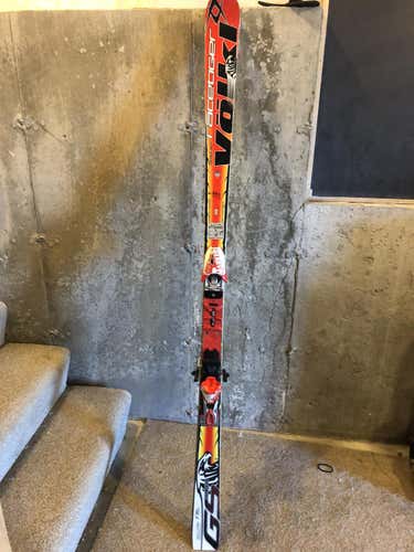 Volkl Racetiger World Cup GS Skis with Marker 12 Comp Bindings
