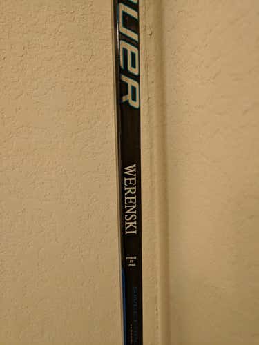 Authentic game used and signed Zach Werenski stick