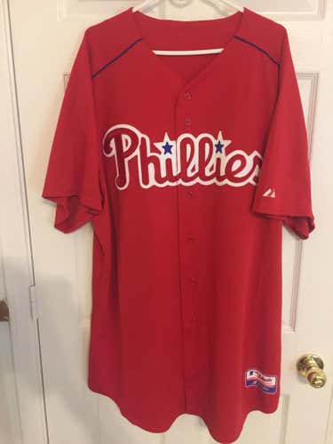 philadelphia phillies Jerseys 100% Authentic Size 50 *No Trades*