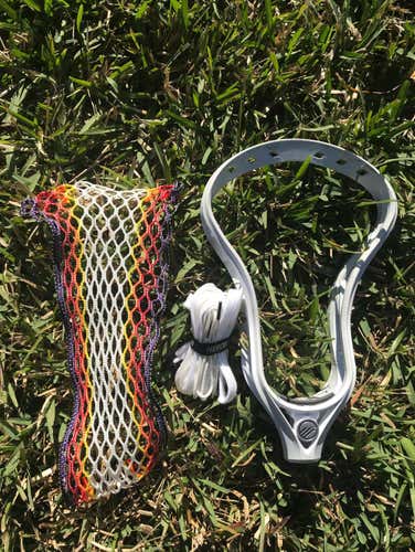 Used Maverik Tactik U With Throne Fiber 2 Solar Flare LE and White Hero String