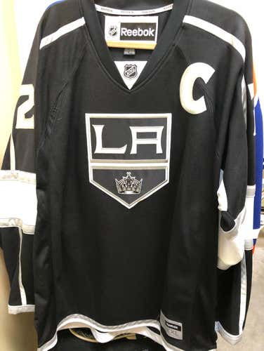 Dustin Brown Captaincy Kings Jersey