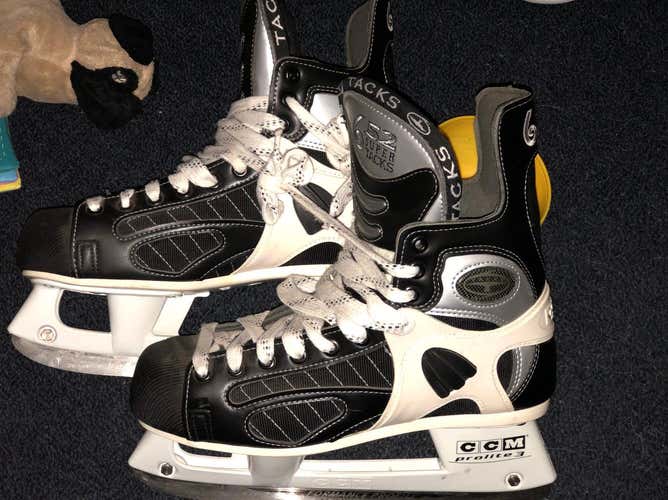 CCM Super Tacks ‘02 sz 8.5 Old Pro Stock MIC
