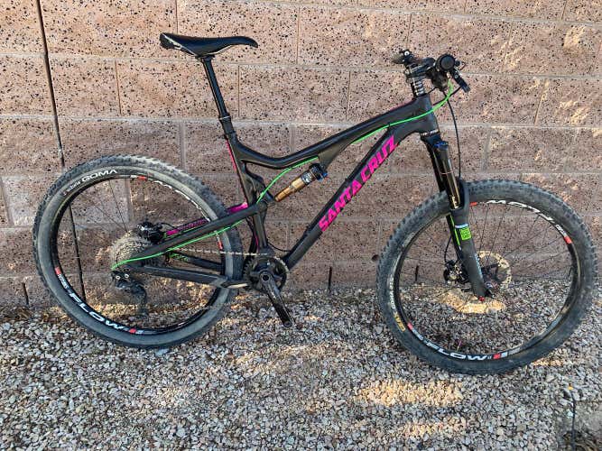 2015 santa cruz bronson 27.5 carbon full custom size large