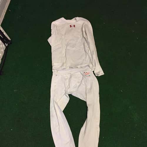 New Large Long Underwear set Team USA Vancouver Olympics 2010