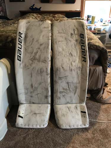 Bauer Supreme 1s OD1N Goalie Leg Pads Senior