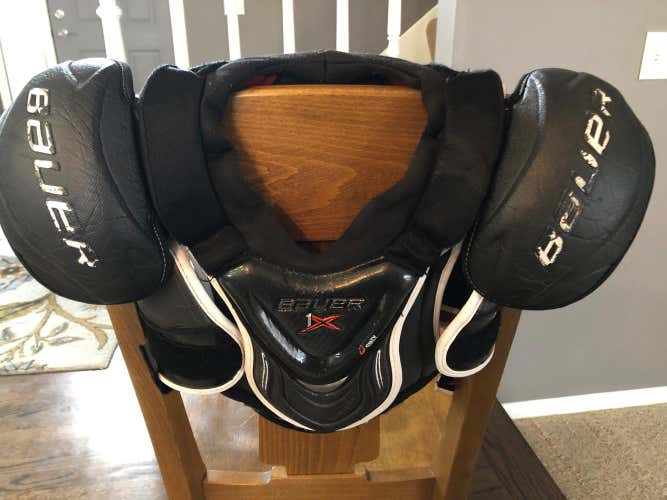 Bauer 1X Shoulder Pads Jr M