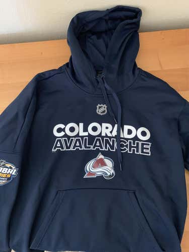 New Adidas Avalanche NHL Sweden hoodie L
