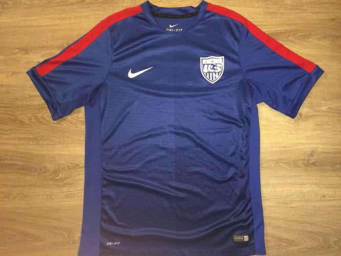 (Large) New Nike Team USA Dri-FIT Soccer Jersey