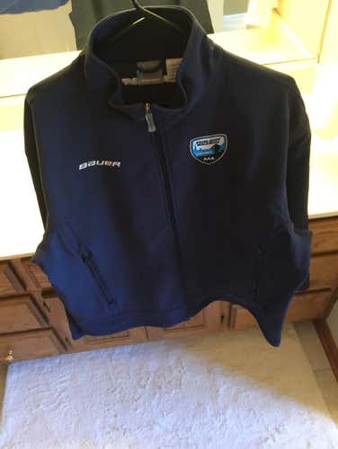 Bauer Team Jacket XXL Blue Brand New Without Tags