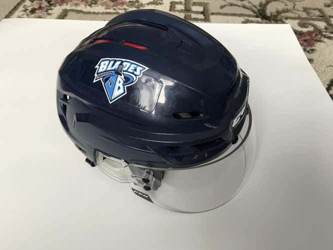 Pro Stock CCM Resistance Medium Hockey Helmet - Saskatoon Blade