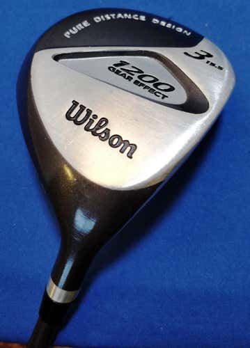 Wilson Gear Effect 1200 Graphite 15.5 Driver (3 Wood) In exceptional Condition.