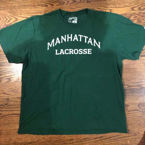 Manhattan College Lacrosse Adidas Shirt XL