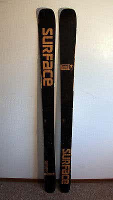 Surface Green Life Twin Tip Downhill Skis 172 cm.