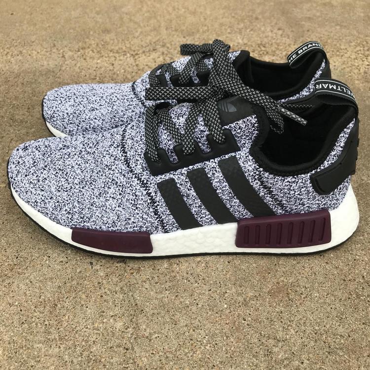 nmd black maroon