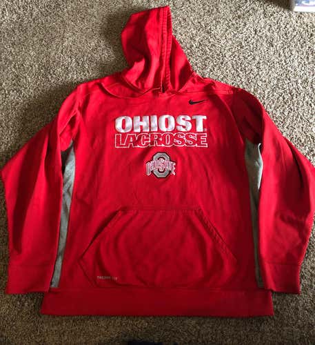 OSU XL Lacrosse Nike Therma Fit Sweatshirt