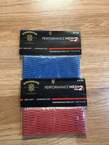 New StringKing 2S Red/Blue