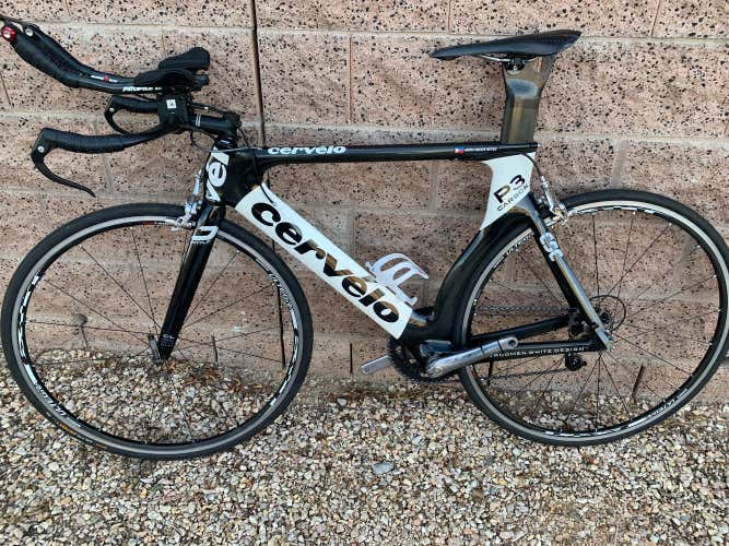 2007 Cervelo P3 carbon Triathlon size 56CM