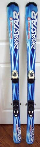 DYNASTAR TEAM SPEED SKIS SIZE 140 CM WITH SALOMON BINDINGS